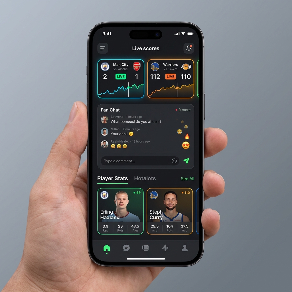 Sports Fan Engagement App